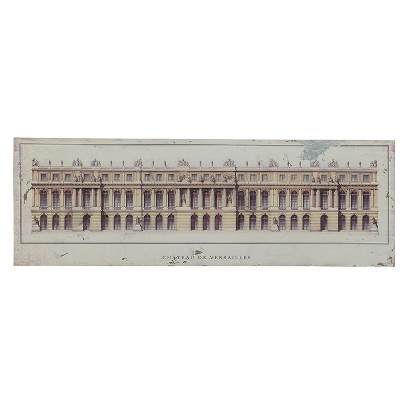 CLICK ΠΙΝΑΚΑΣ ΞΥΛΙΝΟΣ PRINTED CHATEAU DE VERSAILLES 120X40 120X3X40  ΚΩΔΙΚΟΣ: 3-90-271-0010