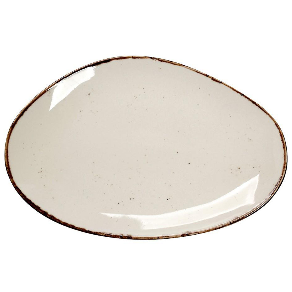 Espiel TERRA CREAM ΠΙΑΤΕΛΑ ΟΒΑΛ  36χ24.5χ2.5ΕΚ