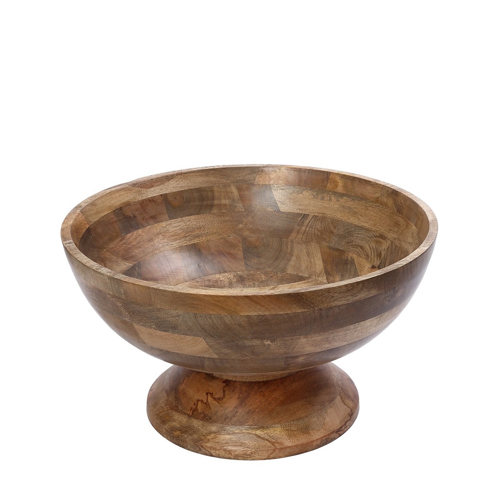 Espiel ΜΠΩΛ ΜΕ ΠΟΔΙ ΞΥΛΟ MANGO 45,09X25,4ΕΚ