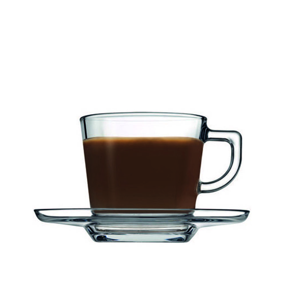 Espiel CARRE CUP AND SAUCER CAPPUCCINO TEMP 215CC P/1008 GB6.OB24.