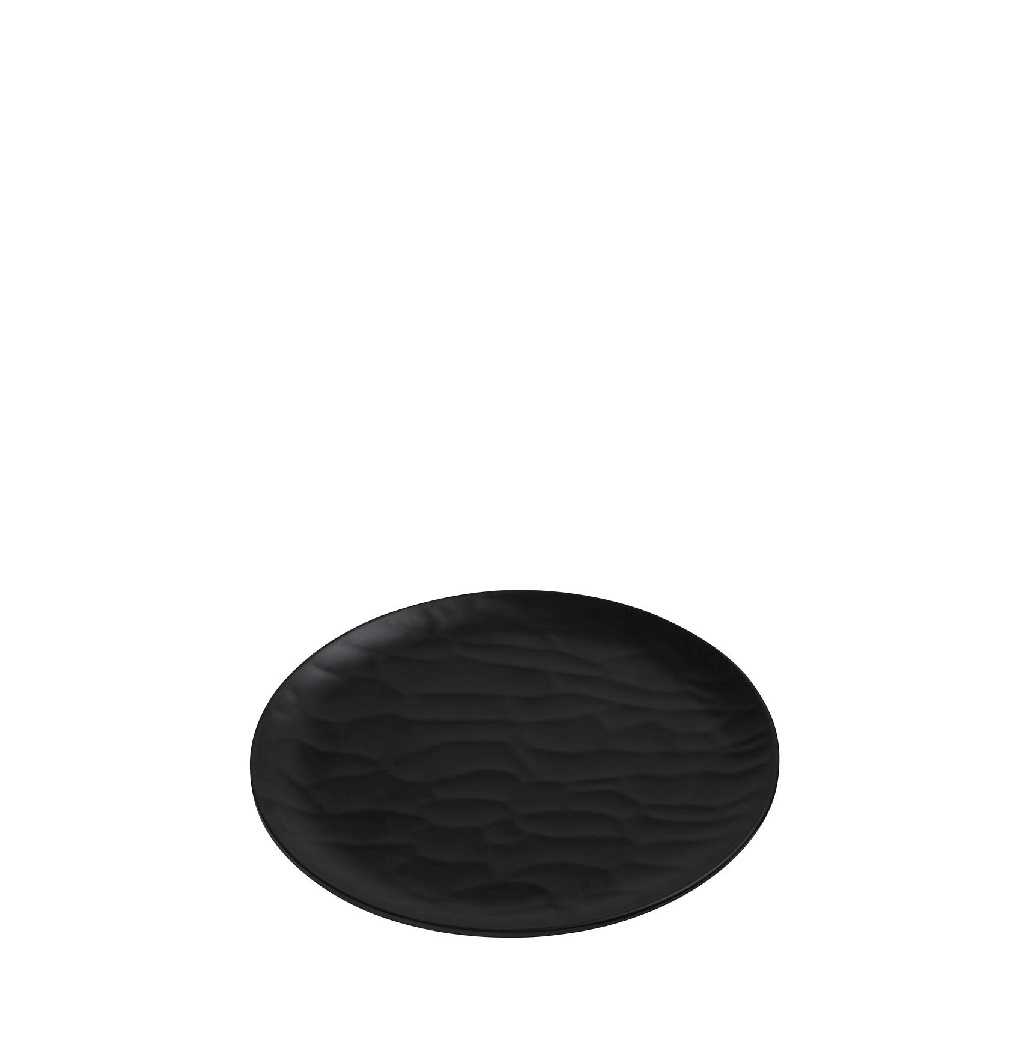Espiel BLACK ΠΙΑΤΟ ΡΗΧΟ ΣΤΡΟΓΓ. 17ΕΚ WAVY MATTE ΜΕΛΑΜΙΝΗΣ