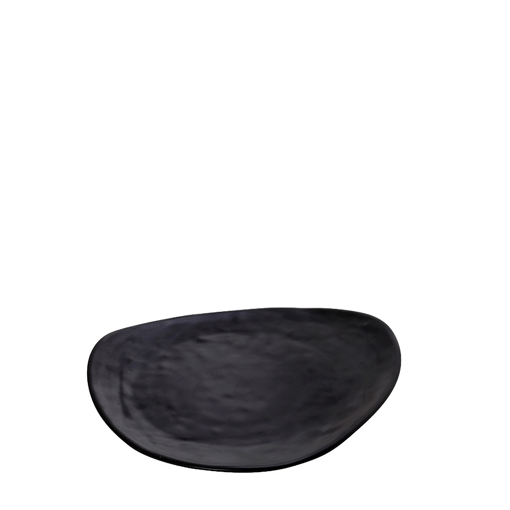 Espiel BLACK ΠΙΑΤΟ ΤΡΙΓ.20Χ19Χ2ΕΚ WAVY MATTE ΜΕΛΑΜΙΝΗΣ