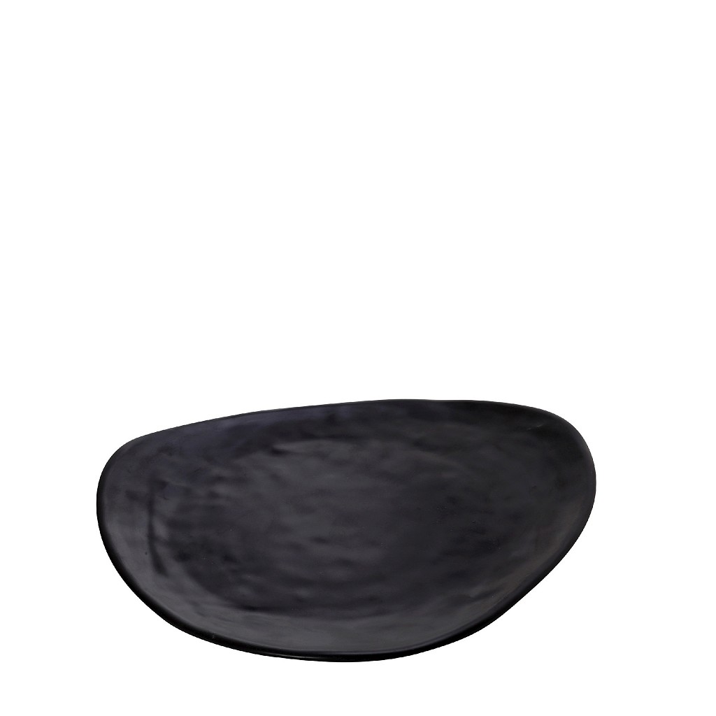 Espiel BLACK ΠΙΑΤΟ  ΤΡΙΓ.24Χ26Χ2ΕΚ WAVY MATTE ΜΕΛΑΜΙΝΗΣ