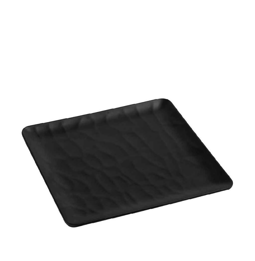 Espiel BLACK  ΠΙΑΤΟ ΡΗΧΟ ΤΕΤΡΑΓ. 22ΕΚ WAVY MATTE ΜΕΛΑΜΙΝΗΣ