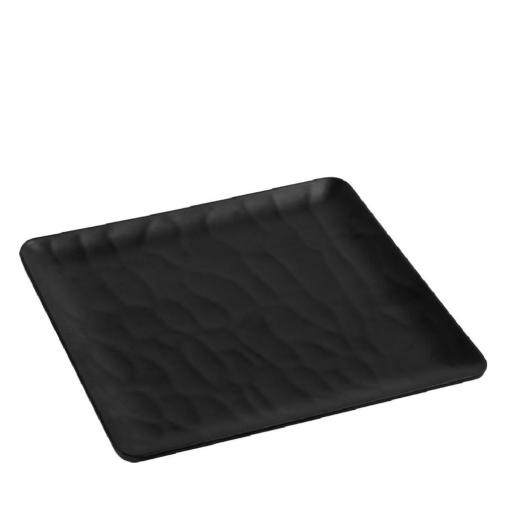 Espiel BLACK  ΠΙΑΤΟ ΡΗΧΟ ΤΕΤΡΑΓ. 26ΕΚ WAVY MATTE ΜΕΛΑΜΙΝΗΣ  (smA)