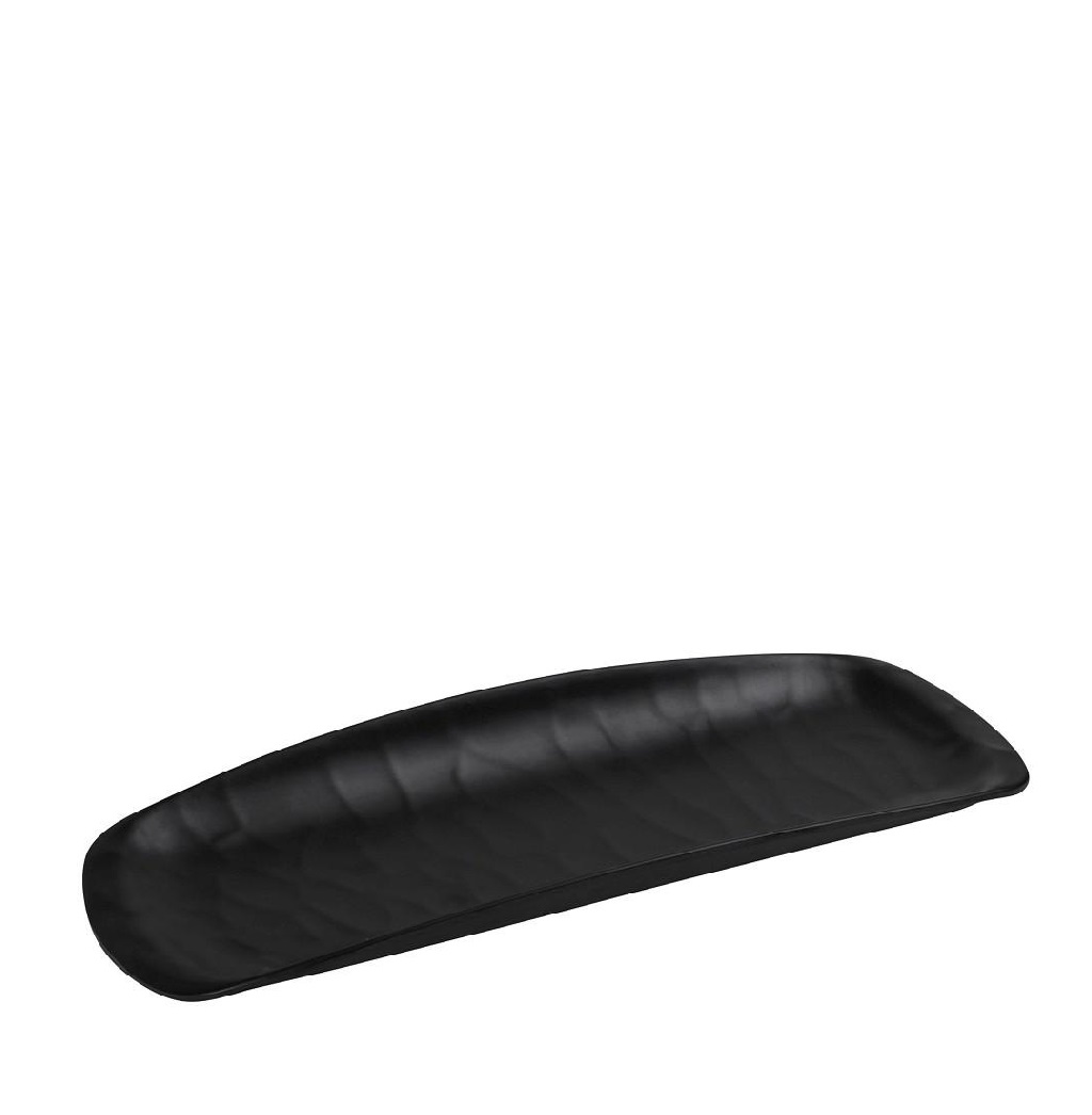 Espiel BLACK ΓΟΝΔΟΛΑ ΟΡΘ. 33,5Χ13,5ΕΚ WAVY MATTE ΜΕΛΑΜΙΝΗΣ  (smA)