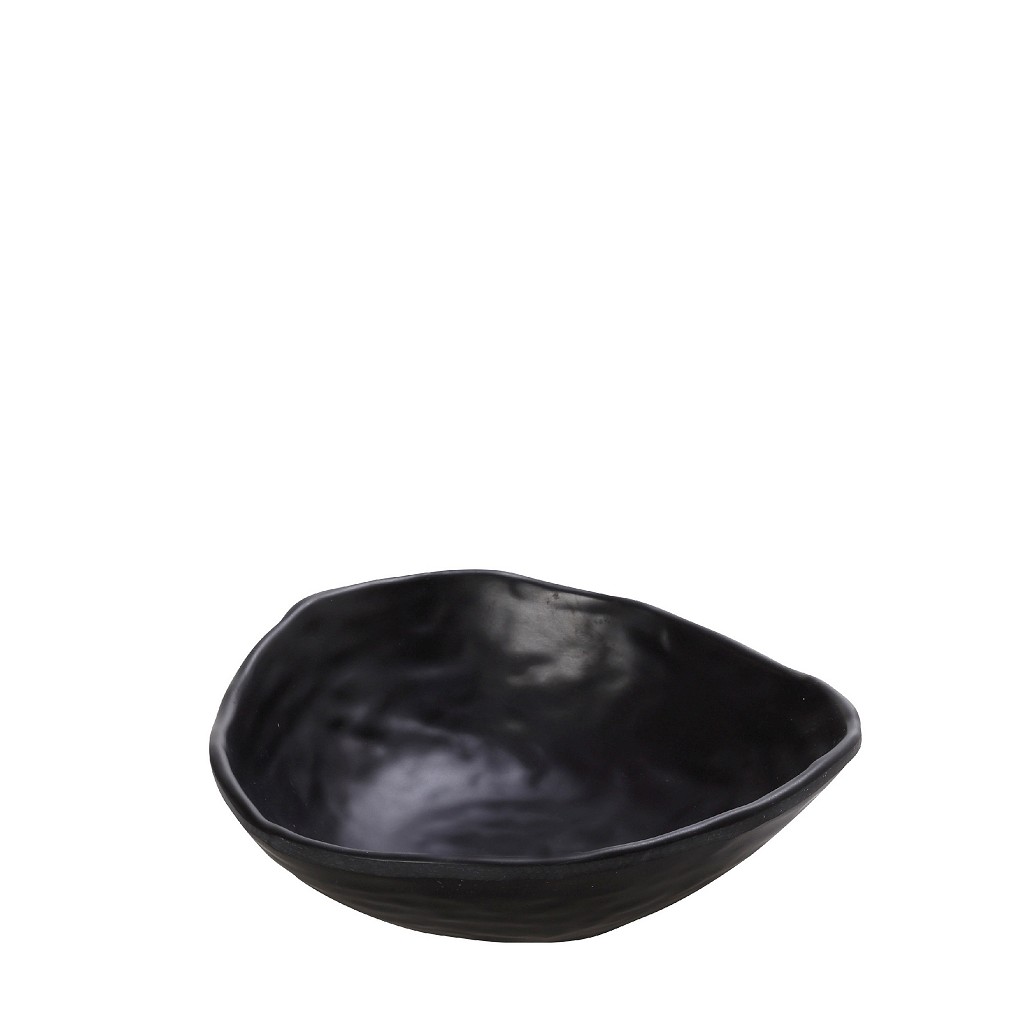 Espiel BLACK ΜΠΩΛ  ΤΡΙΓ.13,5X14X4,5ΕΚ WAVY MATTE ΜΕΛΑΜΙΝΗΣ