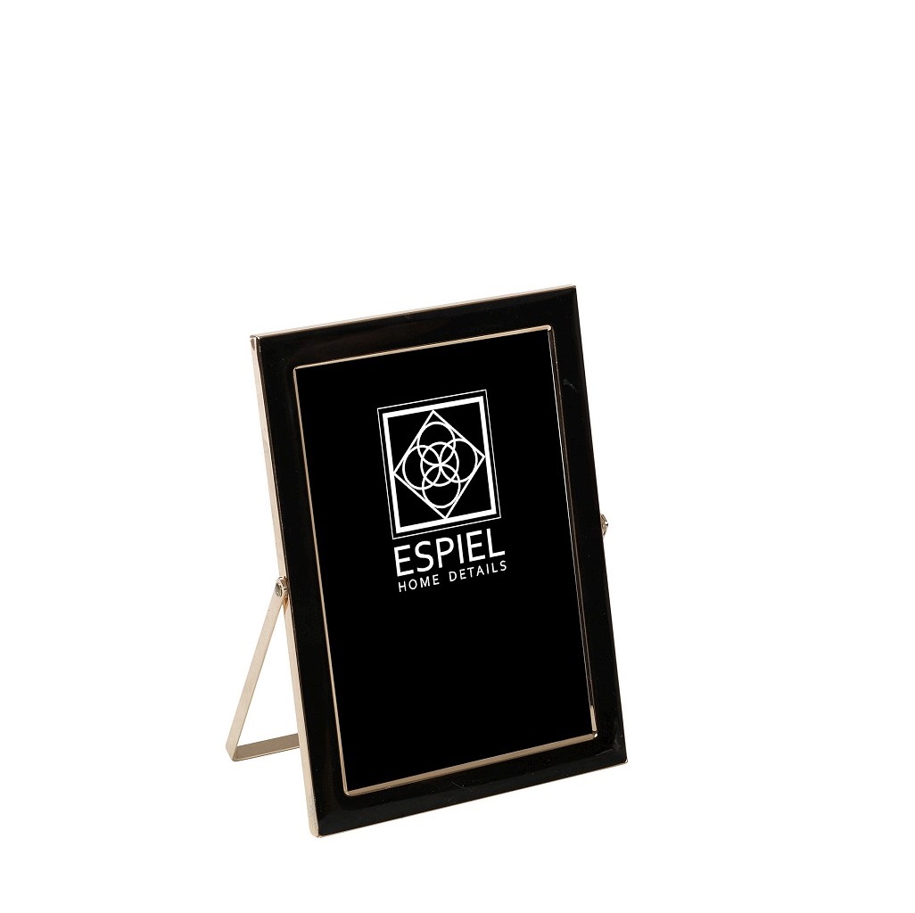 Espiel ΚΟΡΝΙΖΑ ΜΕΤΑΛ. ΜΑΥΡΟ-ΧΡΥΣΟ 10X15EK