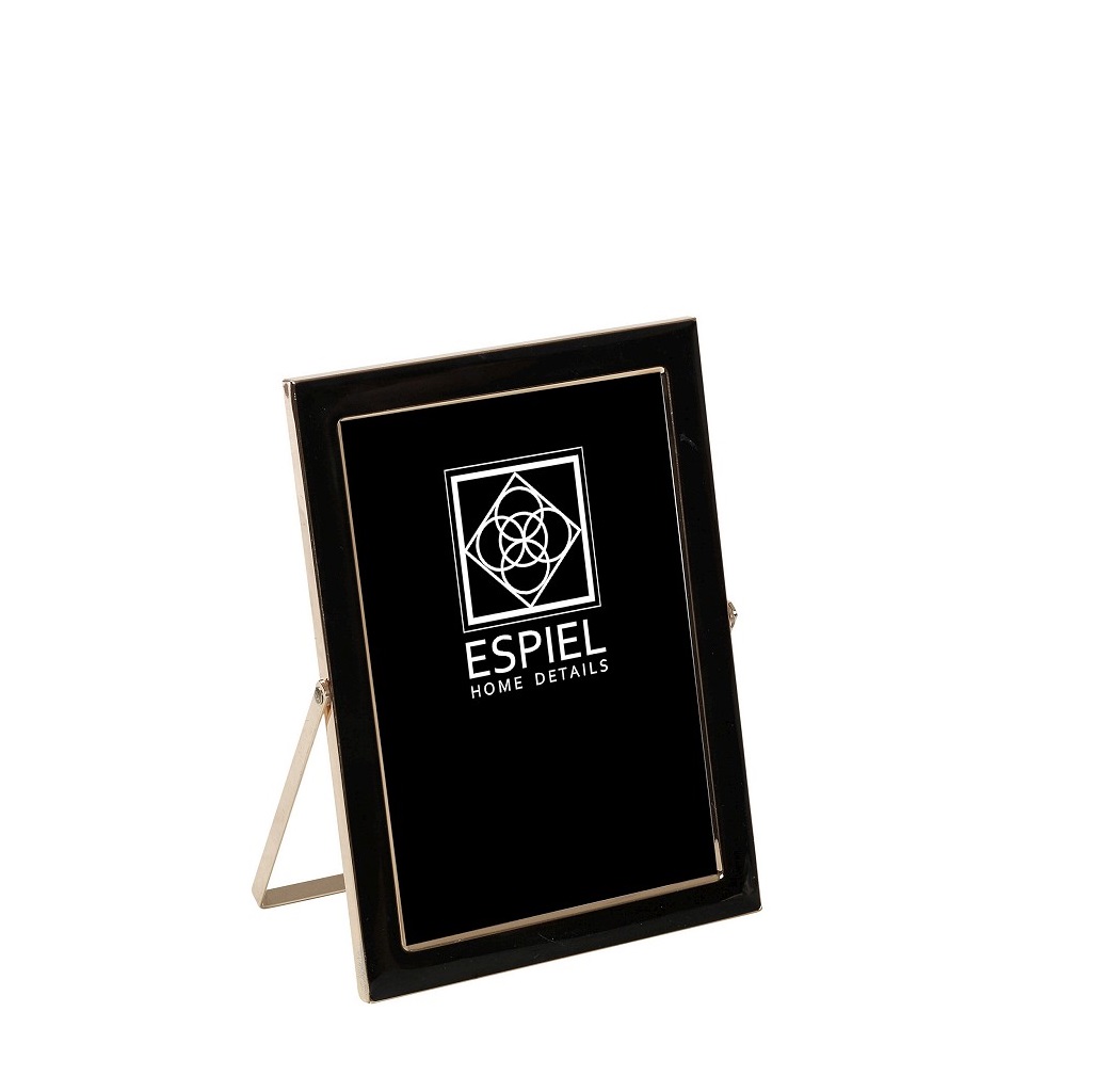 Espiel ΚΟΡΝΙΖΑ ΜΕΤΑΛ. ΜΑΥΡΟ-ΧΡΥΣΟ 13X18EK