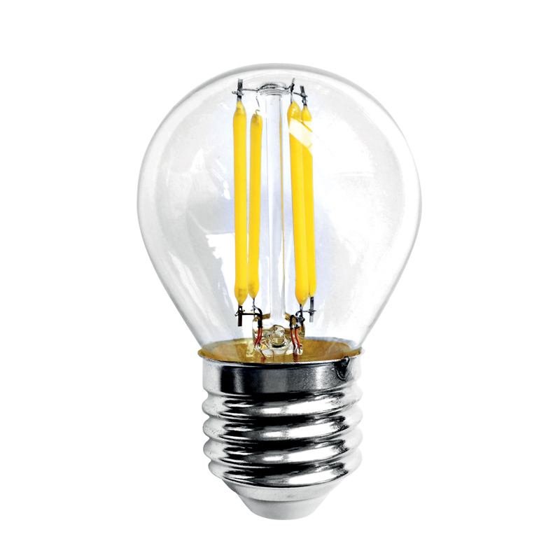 InLight E27 LED Filament G45 5watt Φυσικό Λευκό (7.27.05.13.2)