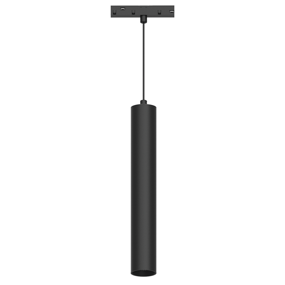 InLight Κρεμαστό φωτιστικό LED 5W 3000K για μαγνητική ράγα σε μαύρη απόχρωση D:4,5cmX30cm (T02301-BL)