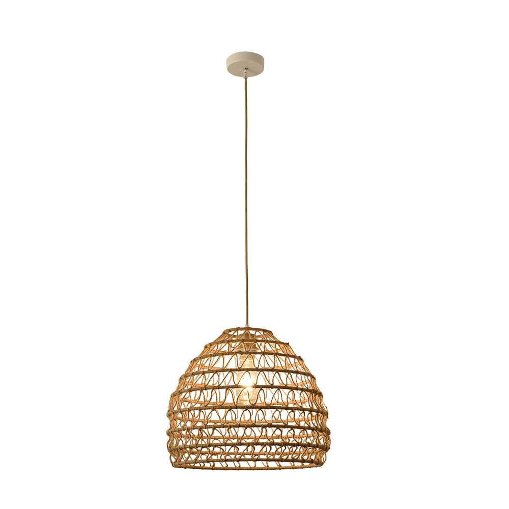 InLight Κρεμαστό Φωτιστικό από σχοινί 1xE27 D:40cm (4047-A)