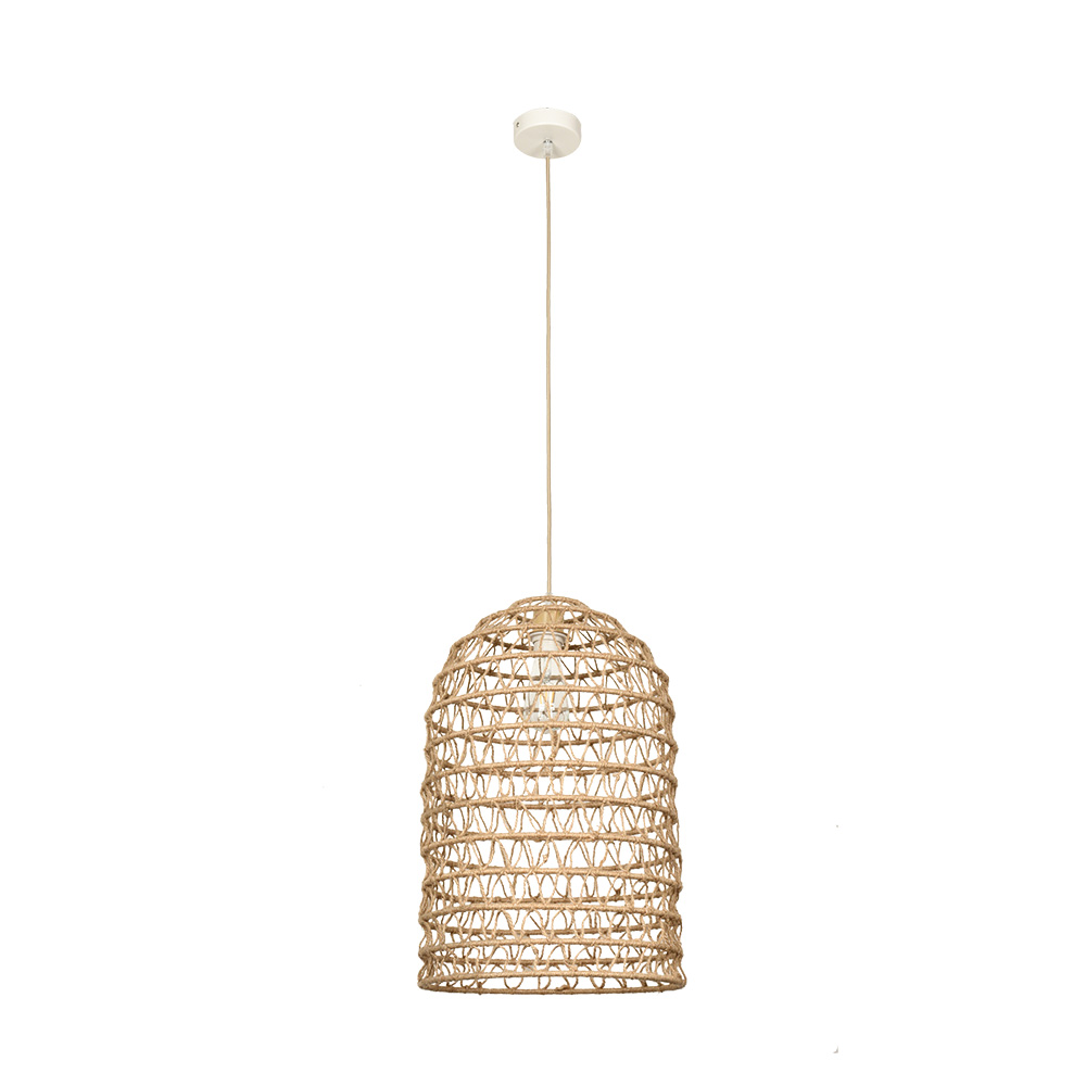 InLight Κρεμαστό Φωτιστικό από σχοινί 1xE27 D:35cm (4048-B)