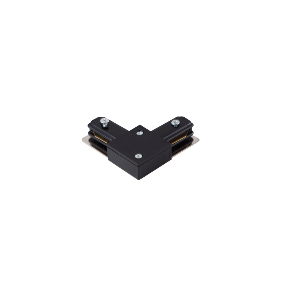 InLight Σύνδεσμος L  Μαύρος Μονοφασικής Ράγας (TC1-029-BL)