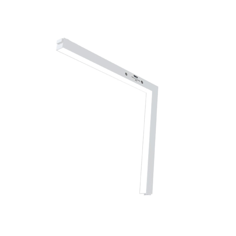 Inlight Γραμμικό φωτιστικό LED 24W 3CCT για ultra thin ράγα σε λευκή απόχρωση D:30X2,6X2,4cm (TMU0190-White)