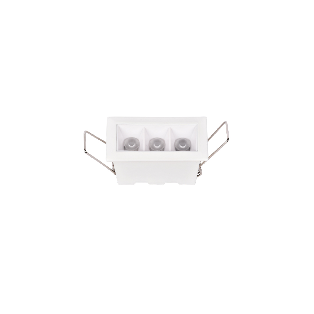 Inlight Downlight σποτ 3*3W 3CCT σε λευκή απόχρωση (X00190W)