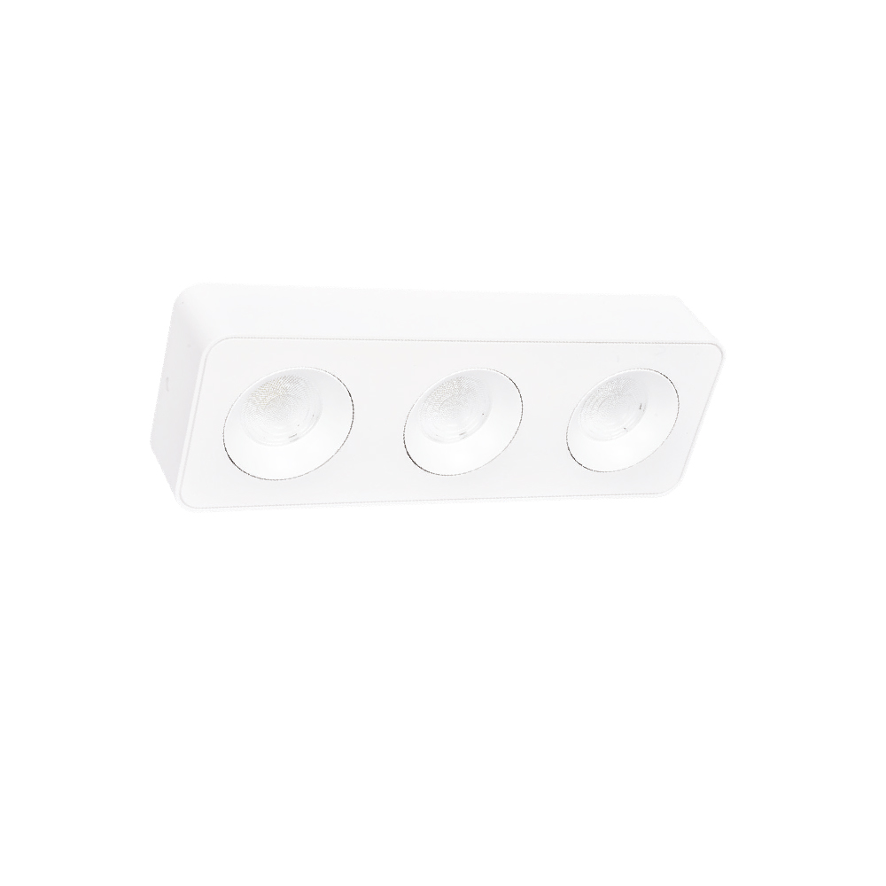 Inlight Downlight Mounted σποτ 3*8W 3CCT σε λευκή απόχρωση (X00280W)