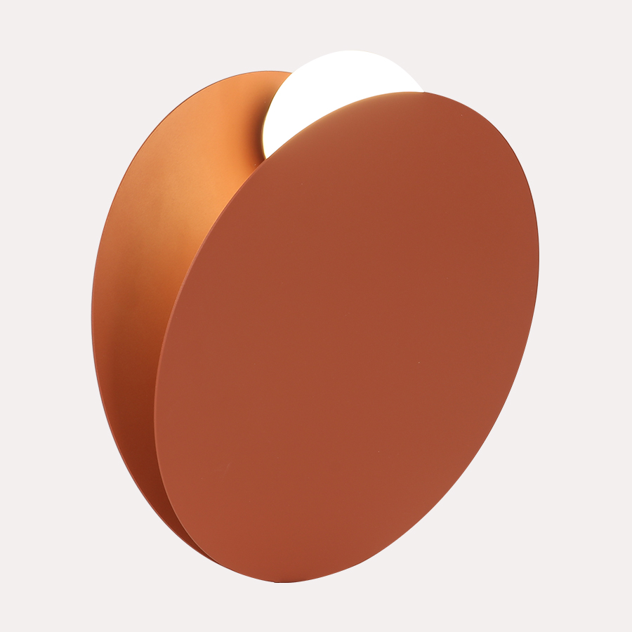 DAISY - Επιτοίχιο Φωτιστικό - Απλίκα σε Χρώμα Terracotta