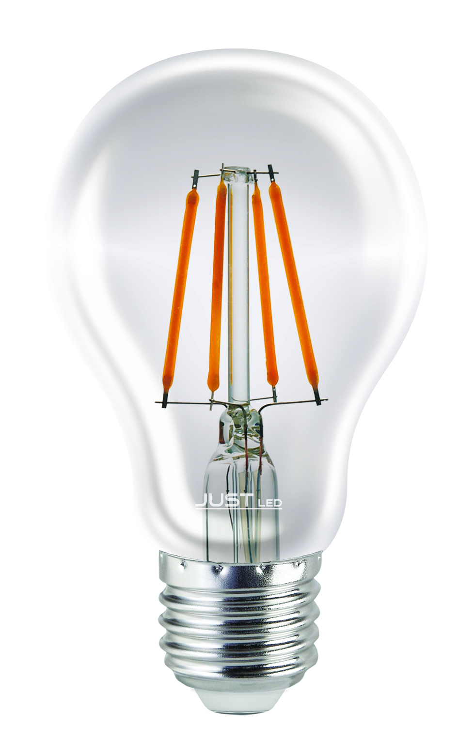 JUST LED JUSTLed-LED Filament Ε27 Α60 10W 3000K Θερμό Dimmable (B276010201)