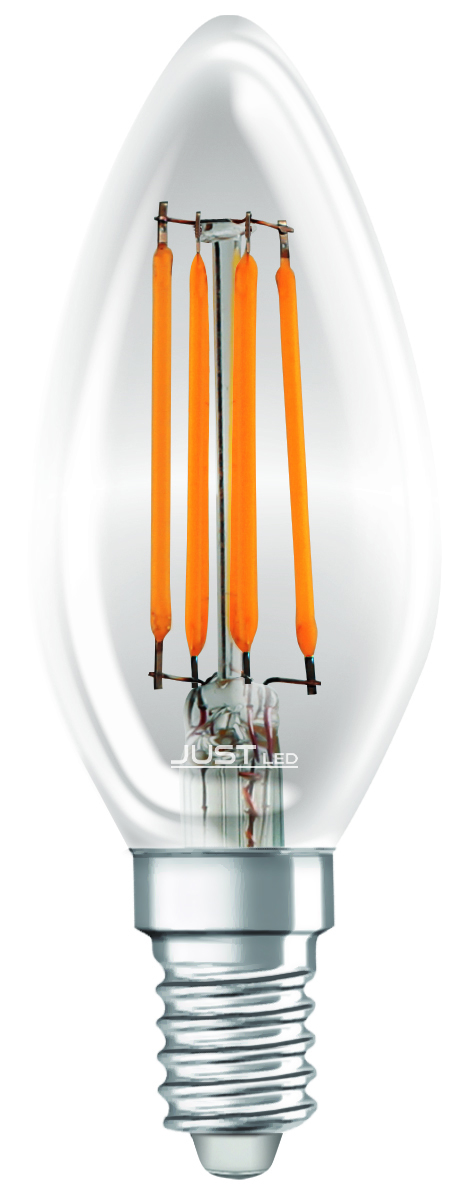 JUST LED JUSTLed-LED Filament Ε14 C35 6W 3000K Θερμό (B143506101)