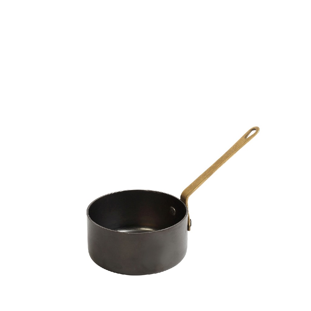 SNOW BLACK ΚΑΤΣΑΡΟΛΑΚΙ ΜΕ ΜΟΝΗ ΛΑΒΗ 3-PLY SS18/10-SS18/0 160ML D: 7,7 H: 4CM