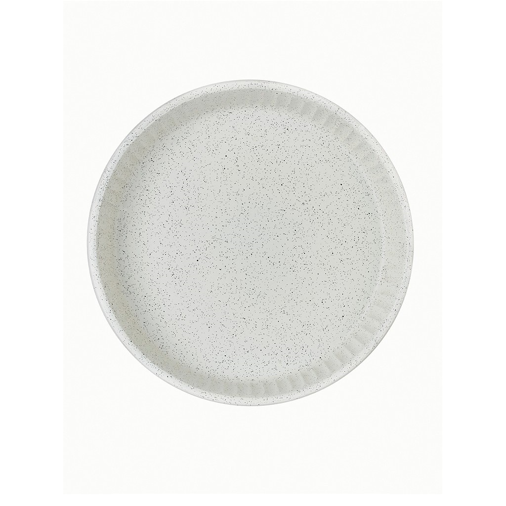 UP.OR. BORCAM NON-STICK WHITE TART TRAY TEMP. 1720CC H: 4,5 D: 26CM P/216 GB1.OB6 (smC)
