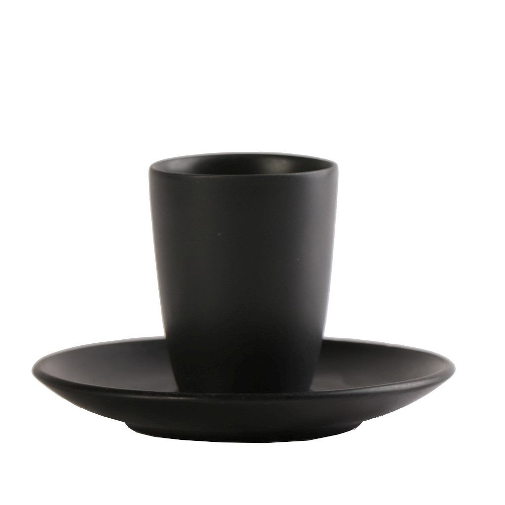 MORGAN MATTE BLACK ΦΛΙΤΖΑΝΙ & ΠΙΑΤΑΚΙ ΕΣΠΡΕΣΣΟ ΧΩΡΙΣ ΛΑΒΗ 80CC 12Χ12Χ7ΕΚ