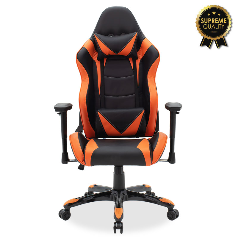 Καρέκλα γραφείου Russel-Gaming SUPREME QUALITY pu μαύρο-πορτοκαλί