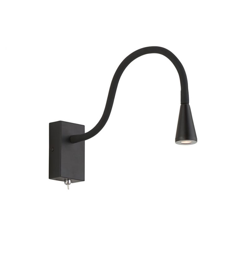 Απλίκα Led Μαύρη Koko