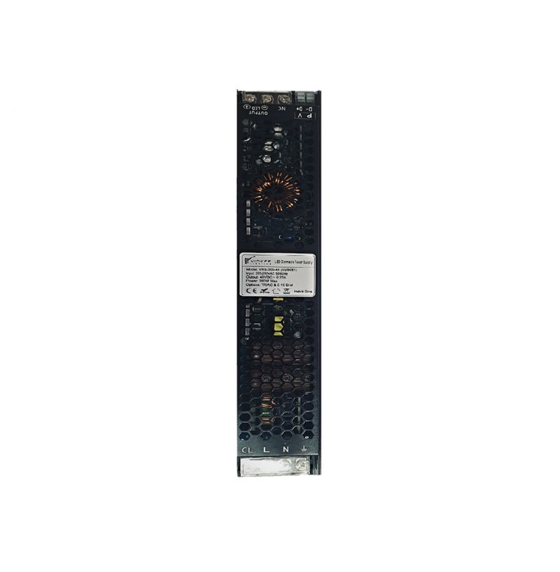 Power supply 48VDC 300W IP20 Triac & 0-10 Dimmable