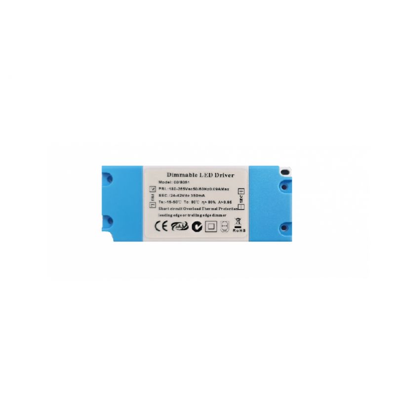 Triac Dim Driver 14W 350 mA IP20 24-48VDC