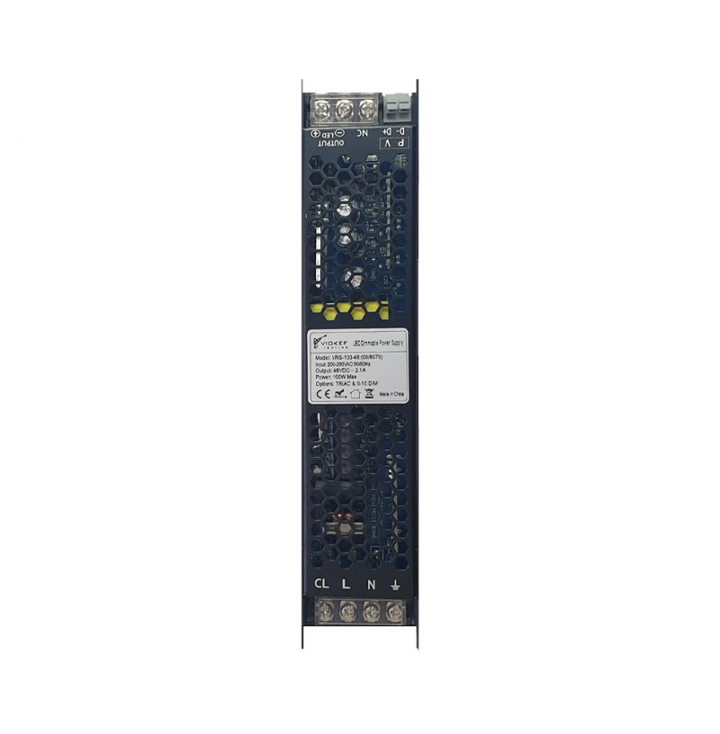 Power supply 48VDC 100W IP20 Triac & 0-10 Dimmable