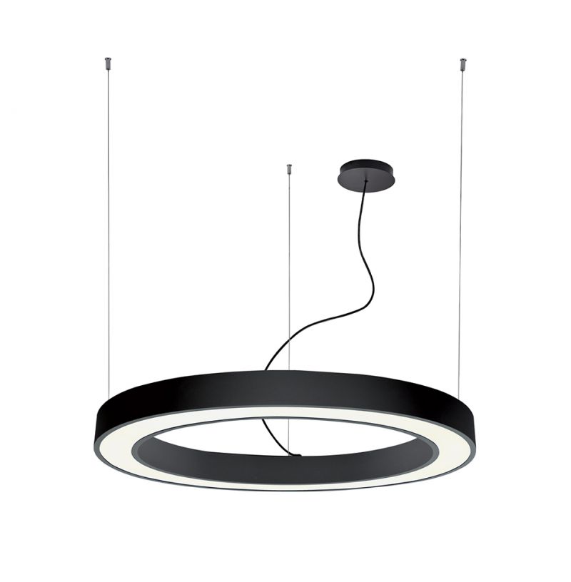 Κρεμαστό Μαύρο Ring D900 4000K  Dimmable