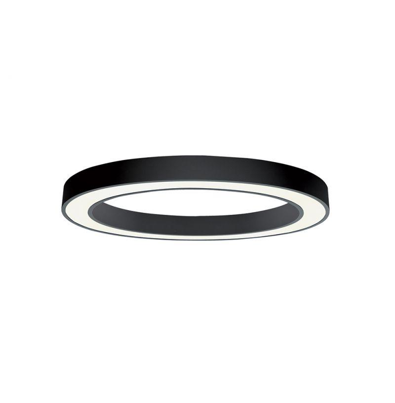 Οροφής Μαύρο Ring D900 3000K  Dimmable