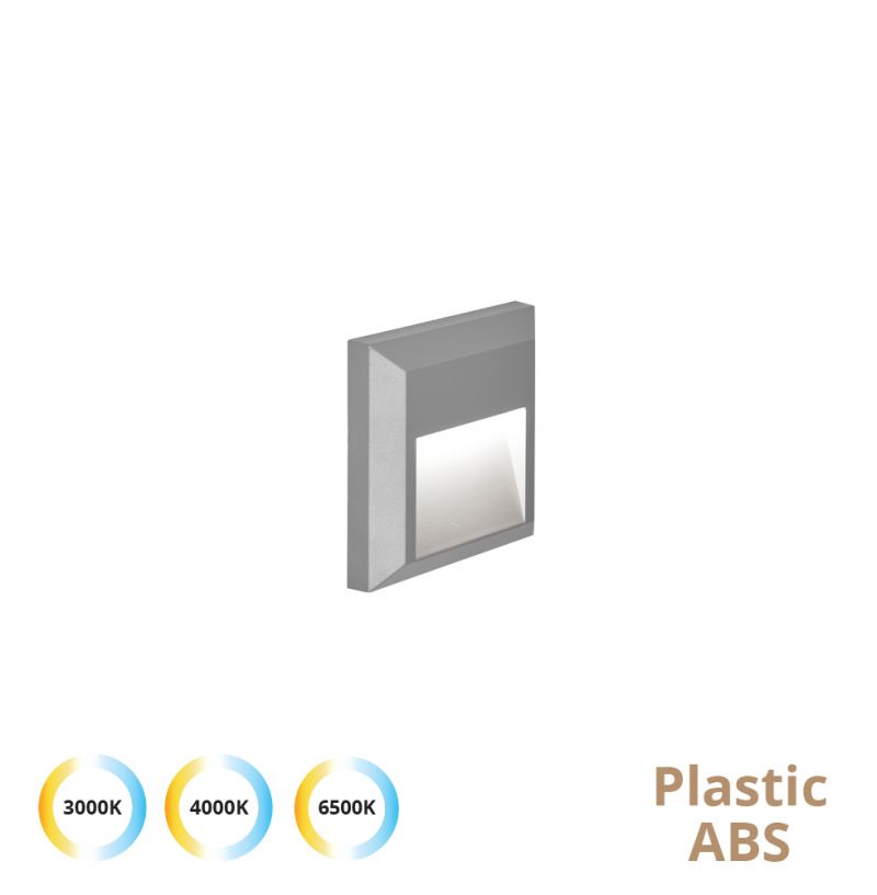 Απλίκα Led D:125X125 Leros Plus